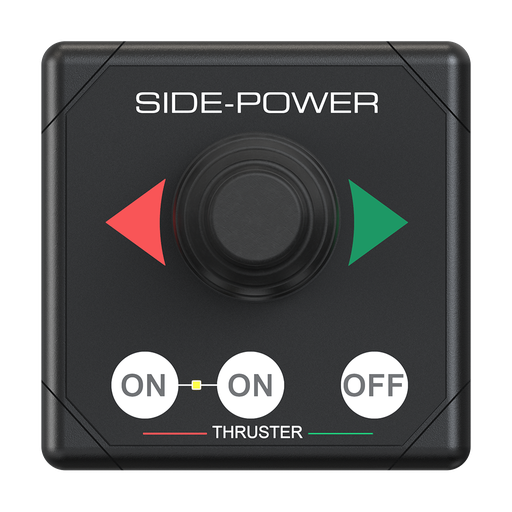 [131-8960 S] Sleipner - Side-Power 8960 S 12/24V Thruster joystick panel, black (SM8960S)